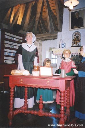Scènes de la vie courante au musée de Guérande