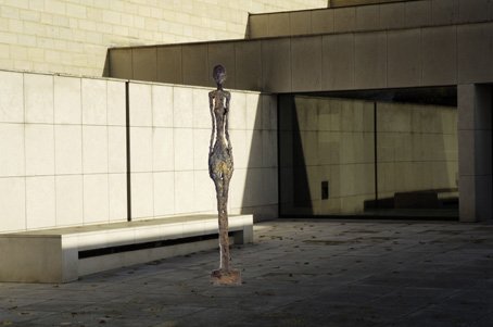 Sculpture de Giacometti Grande Femme musée des beaux Arts de Caen