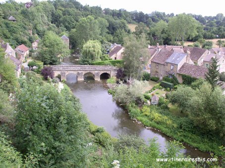 Le village de Saint Cénéri près de Alençon