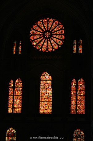 Vitraux Basilique Saint Remi à Reims