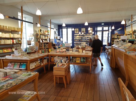 La librairie du musée de la marine à Rochefort