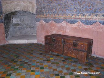 Chambre Papale avec des fresques en trompe l’œil