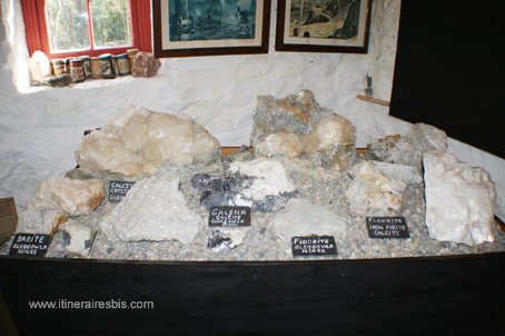 Mine de Glengowla différentes roches retrouvées dans cette mine