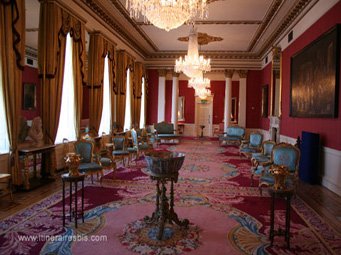 Grande salle de réception du château de Dublin