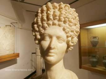 Musée de Fiesole buste de Vibia Sabina