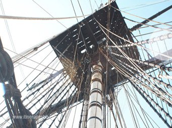 Visite de l'Hermione Rochefort la mâture