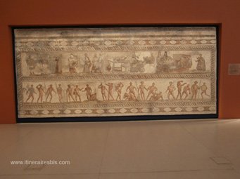 Musée archéologique de Patras fresque en mosaïque, musées en Grèce