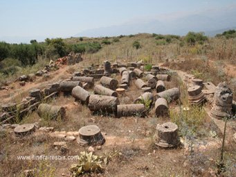 Vestiges d'une maison Romaine de Aptera