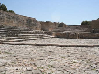 Phaistos le théâtre