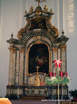 L'autel de l'église de Neuf-Brisach