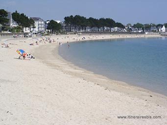 La plage de Bénodet