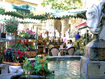 Visiter Aix en Provence, le marché aux fleurs Crédit photo : © office de tourisme d'Aix en Provence, tous droits réservés