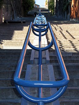 La montagne de Bueren à Liège