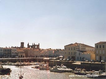 Le port de Saint Martin sur l'ile de Ré