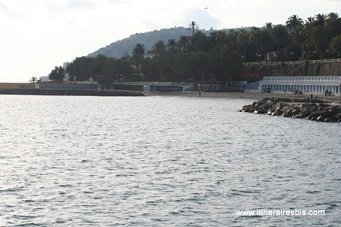 Visite de la ville de San Remo, petite crique