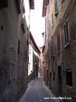 Les ruelles d'Urbino