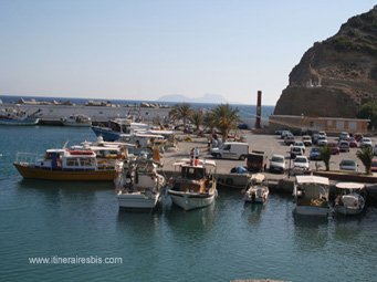 Visiter Aghia Galini le port