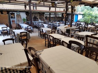 Restaurant Marilena à Elounda la salle pour les groupes