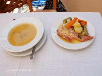 Soupe de poisson et rougets