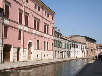 Visite de la ville de Comacchio: les canaux