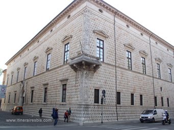 Le Palazzo dei Diamanti à Ferrare