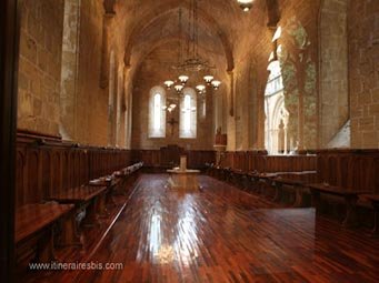 Réfectoire du Monastère de Poblet (Catalogne)