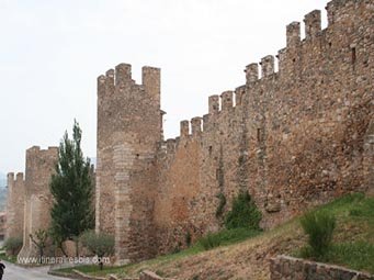 Remparts de la ville médiévale de Montblanc (Catalogne)