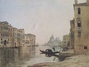 Tableau du peintre Lansyer Venise