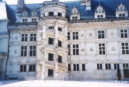 Château Royal de Blois l'escalier à vis