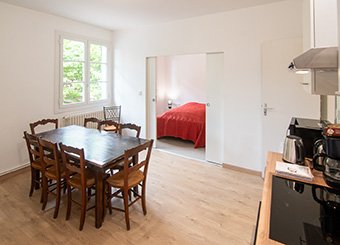 L'appartement Aramis et son coin cuisine