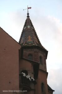Clocher de l'église d'Eghisheim