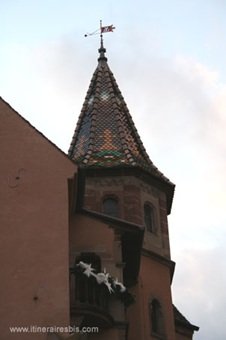 Clocher de l'église d'Eghisheim