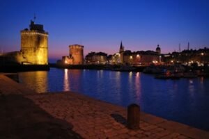 Vieux port de La Rochelle, nocturne