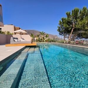 piscine suspendue