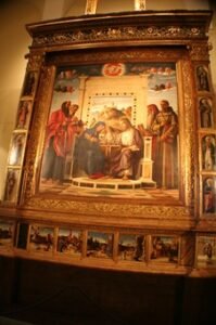 Le couronnement de la Vierge, Pesaro
