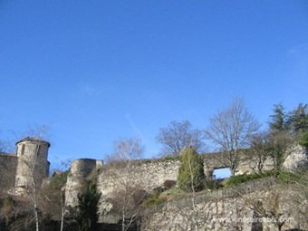 Les remparts, Saint Lizier, Ariège