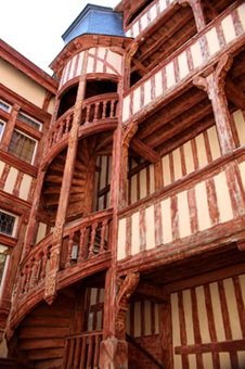 Hôtel du Lion Noir, Troyes, façade